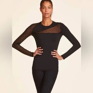 Alala Gwen Dotted Lace Long Sleeve